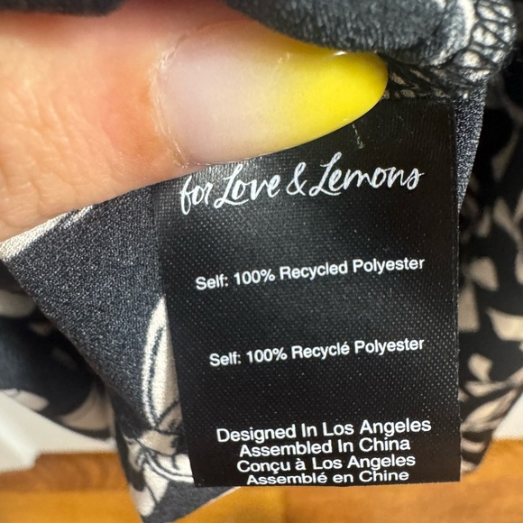 for Love and Lemons Angelica Maxi Dress Size Small coquette - Picture 12 of 15